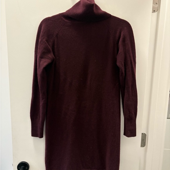 Quince Dresses & Skirts - Quince Mongolian Cashmere Sweater Dress - Small - Burgundy